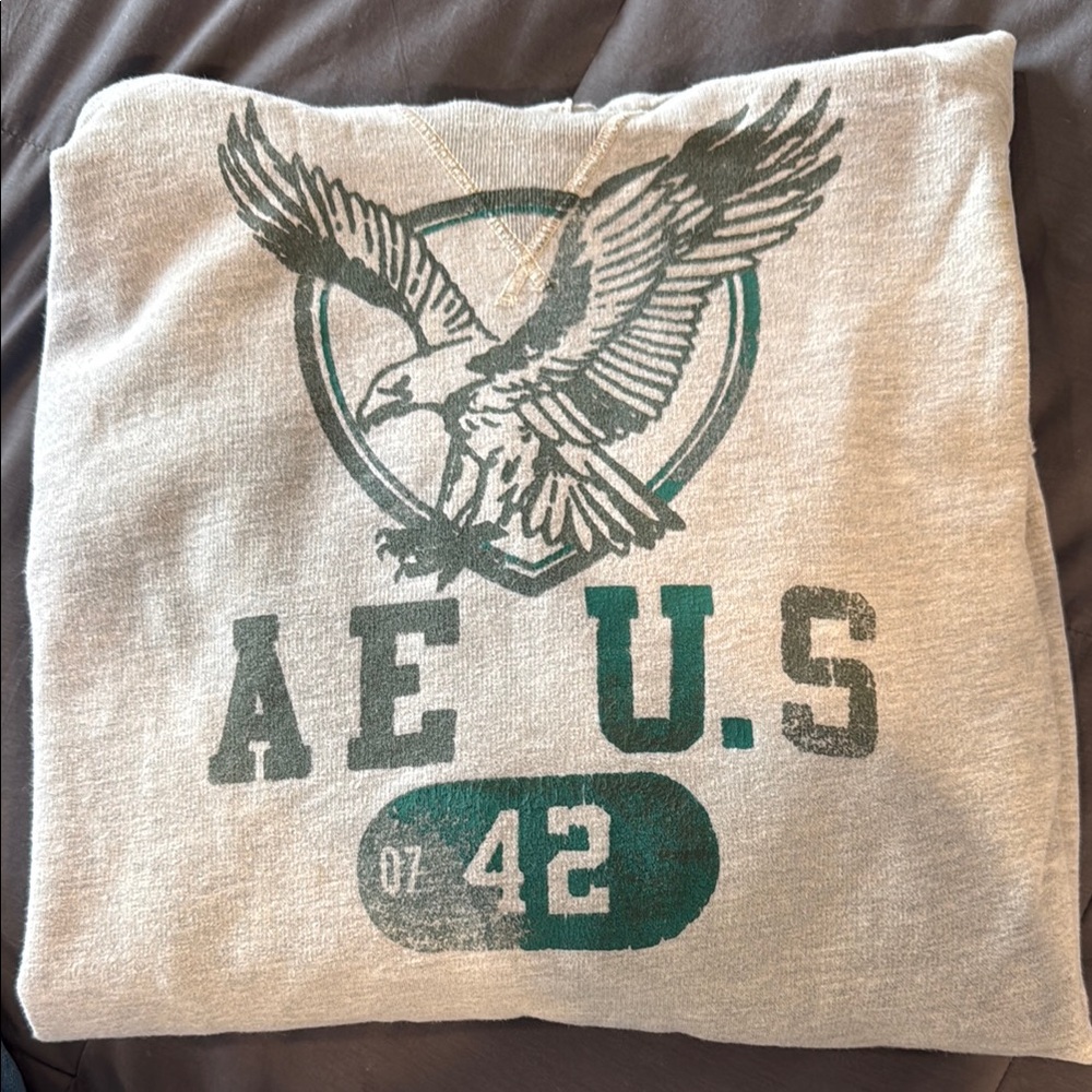 American Eagle Outfitters Gray Sweatshirt